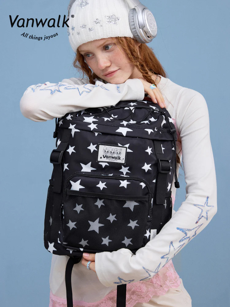 Vanwalk Picnic Series Cute Printed Backpack