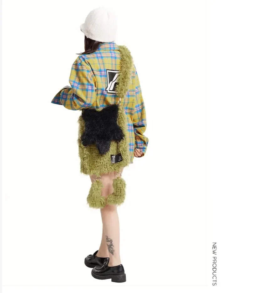 Star Plush Shoulder Bag