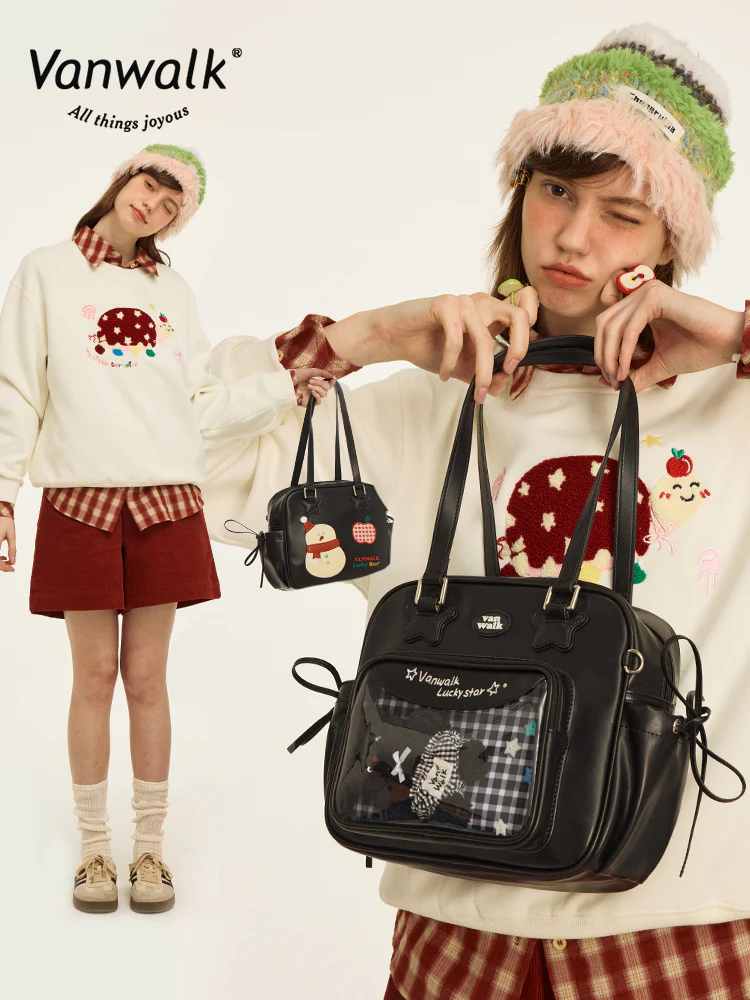 Vanwalk Christmas Series Sweet Ita Shoulder Bag