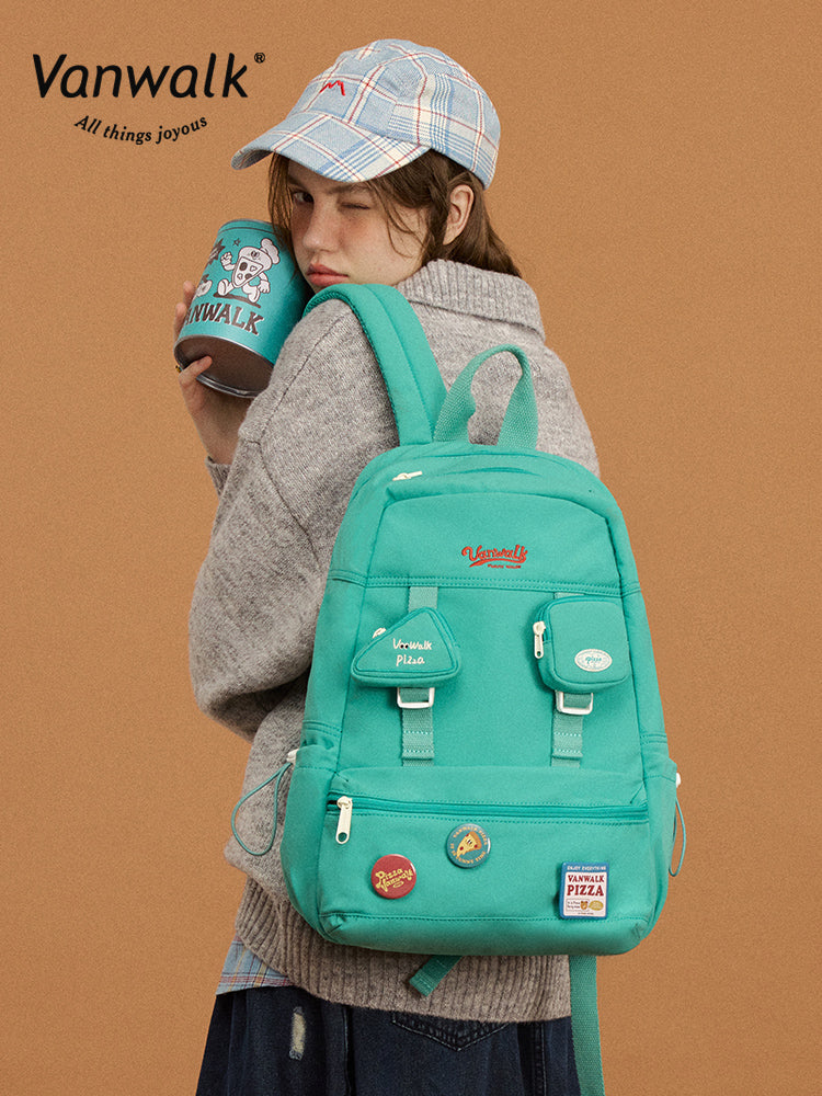 Vanwalk Pizza Series Large  Backpack