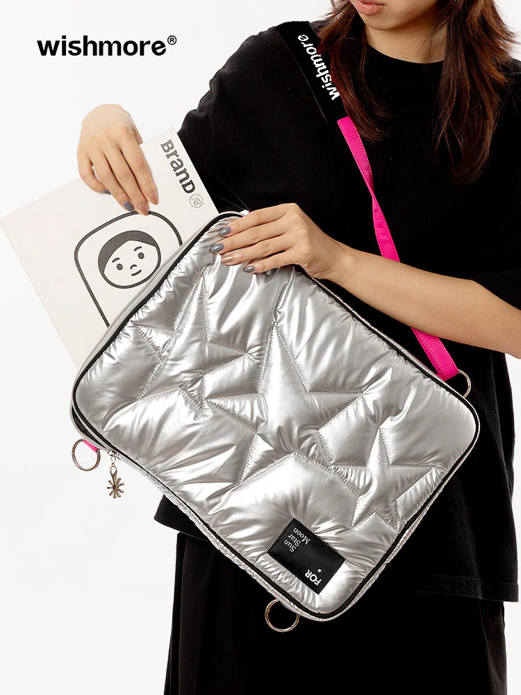 Silver Star Laptop Bag