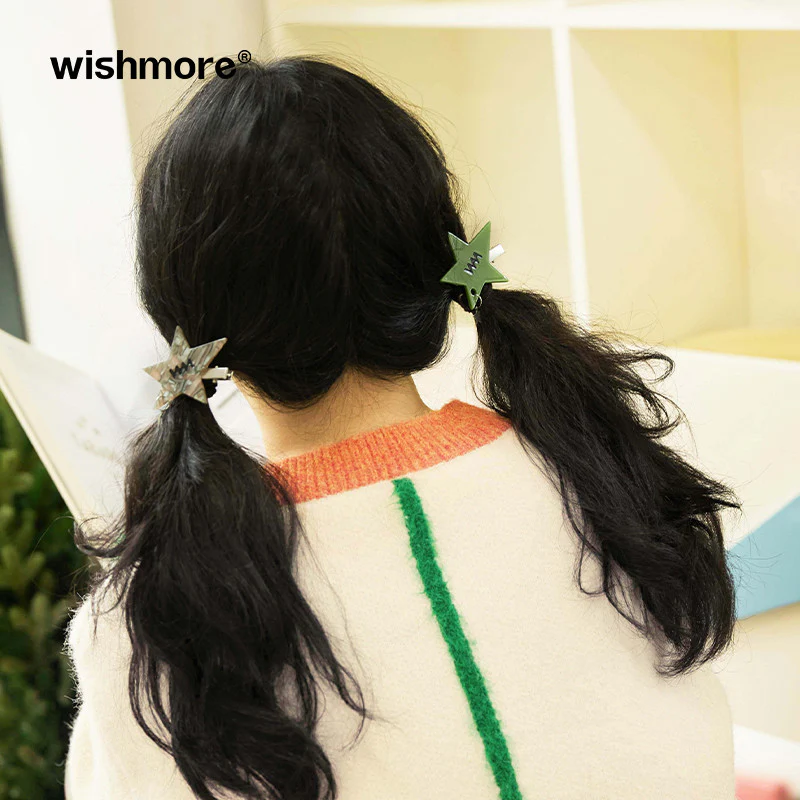 Star House Shape Hair Clip