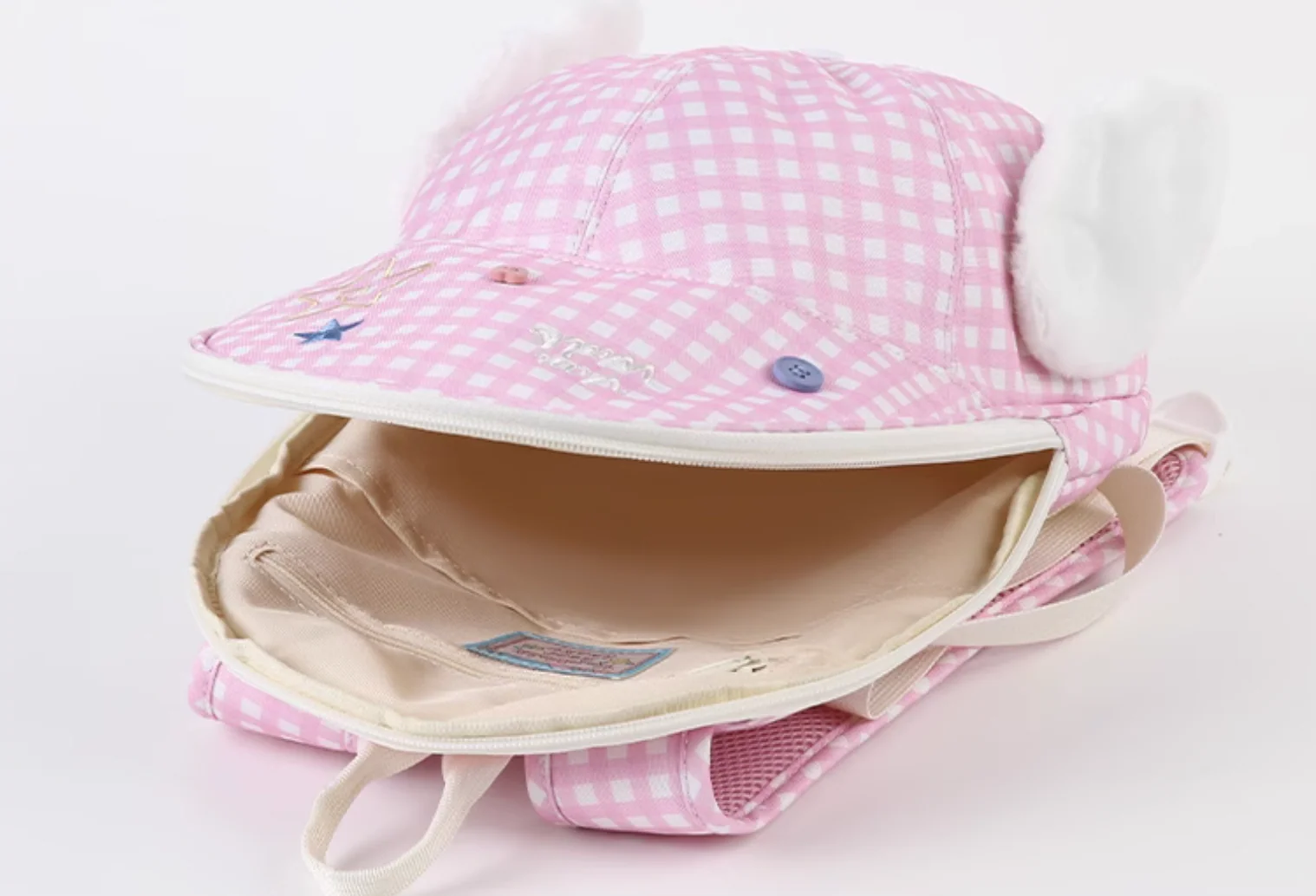 Vanwalk Lucky Star Series Baseball Cap Shaped Backpack