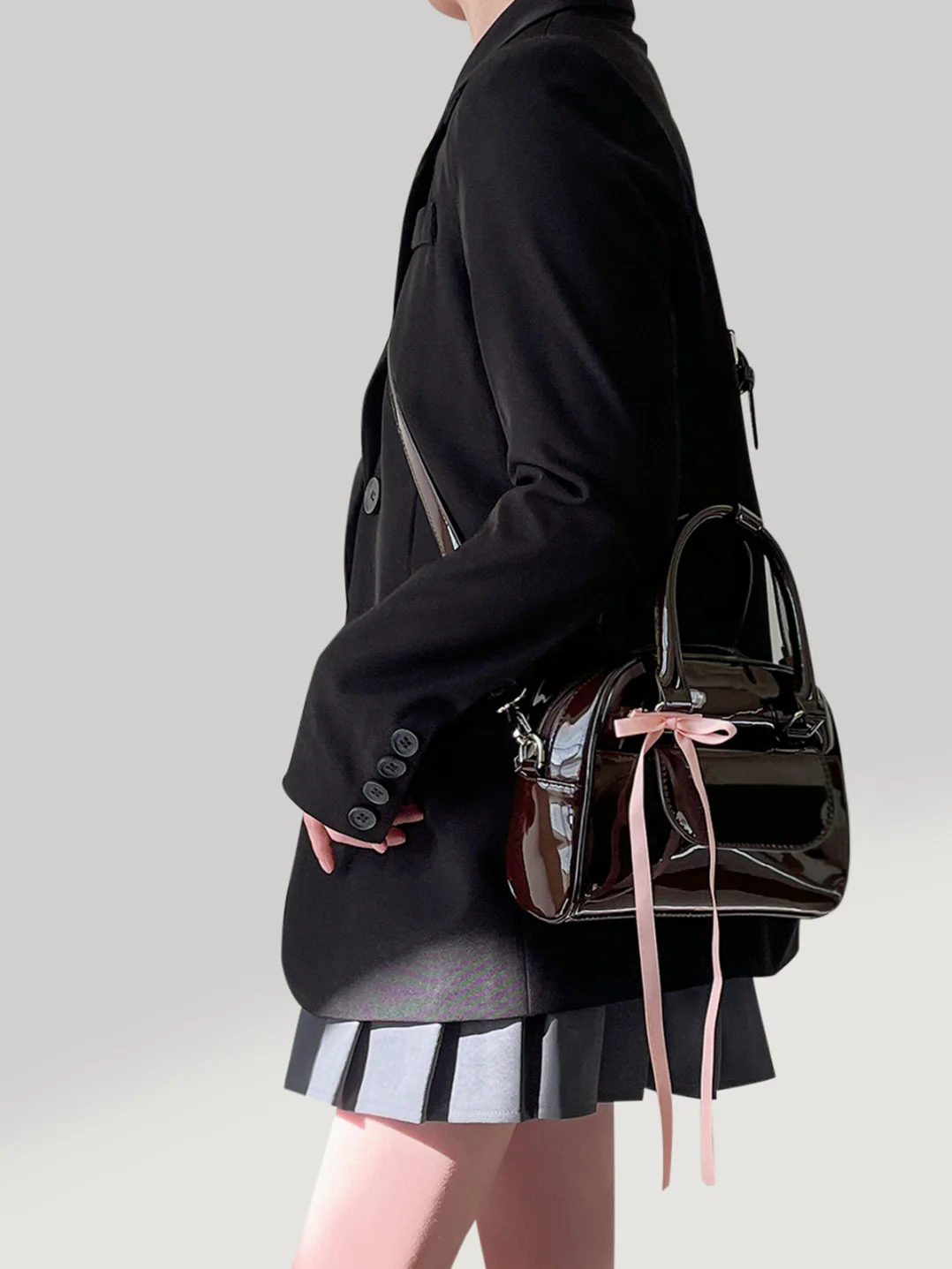 Retro Brown Crossbody Handbag