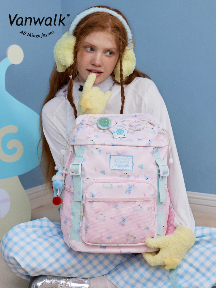 Vanwalk Picnic Series Cute Printed Backpack