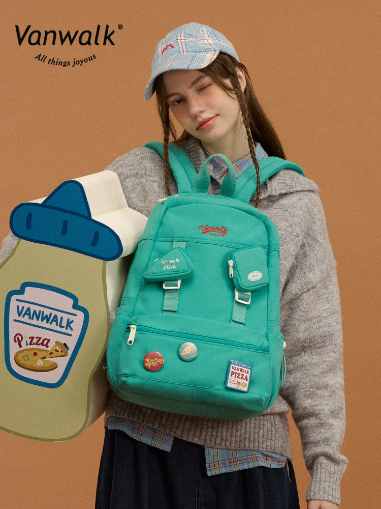 Vanwalk Pizza Series Large  Backpack