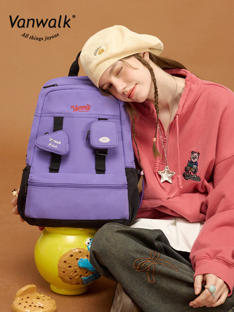 Vanwalk Pizza Series Large  Backpack