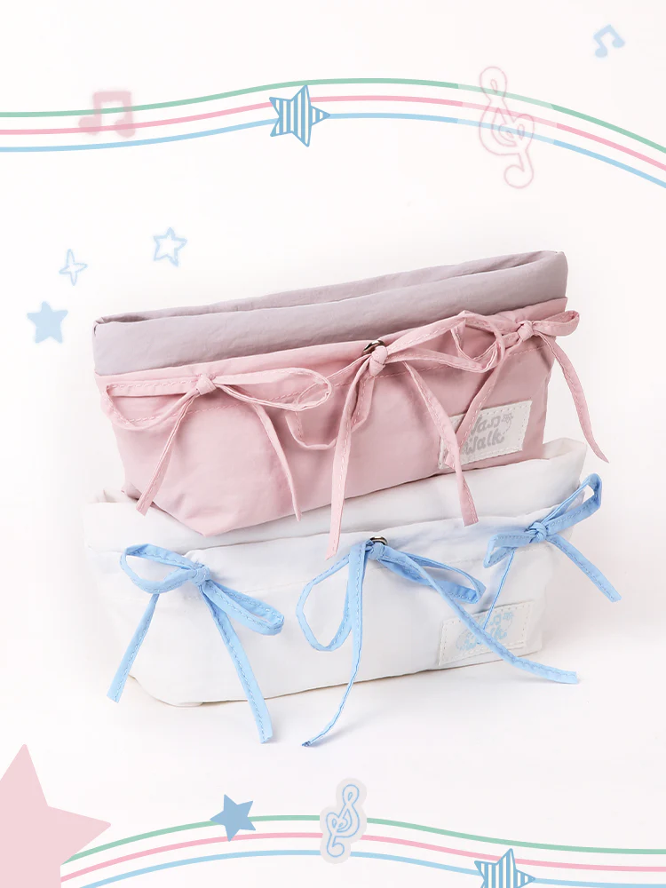 Vanwalk Happy Band Series Bow Big Pencil Pouch