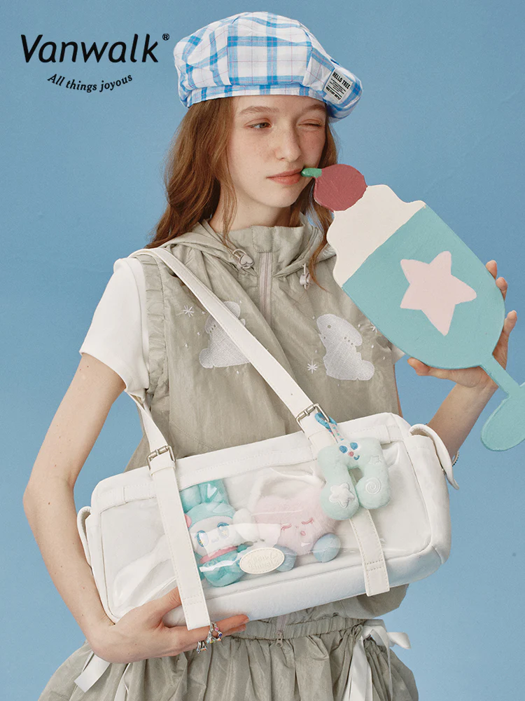 Vanwalk Happy Band Series Big Ita Shoulder Bag