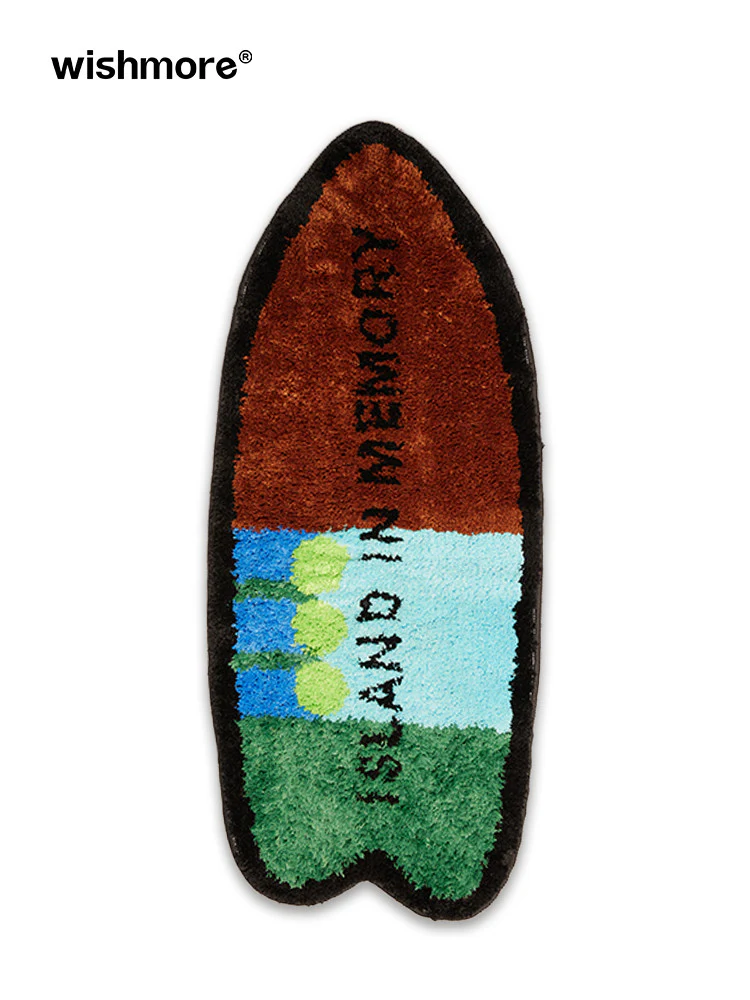 Surfboard Shaped Rug