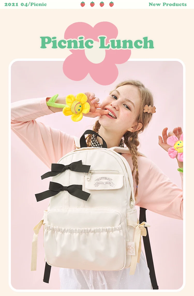 Picnic Lunch Bow Backpack