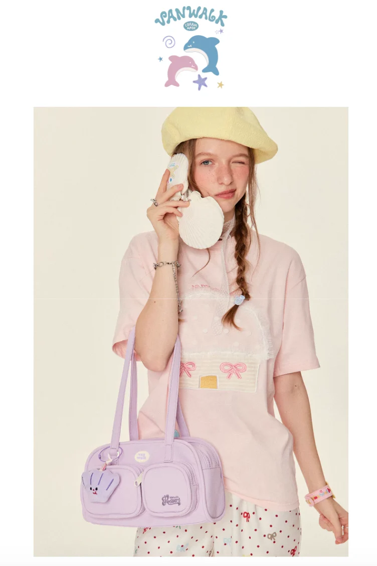 Vanwalk Bubble Island Sweet Pocket Shoulder Bag