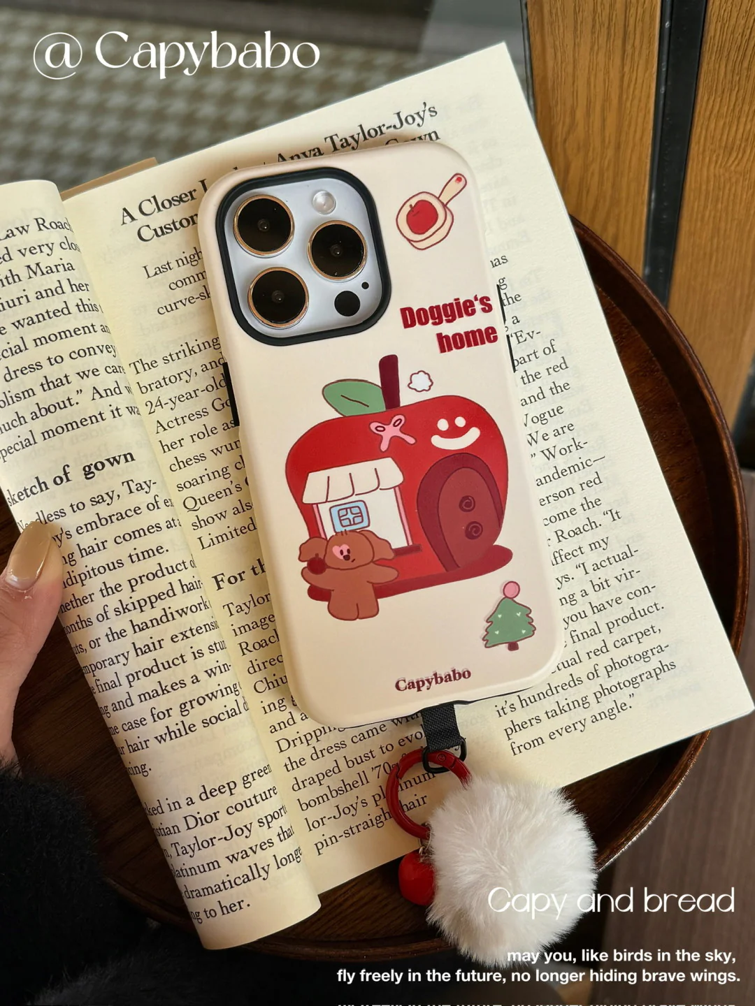 Puppy's Apple House Double Layer Phone Case