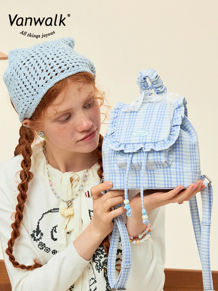 Vanwalk Picnic Series Ruffles Small Backpack