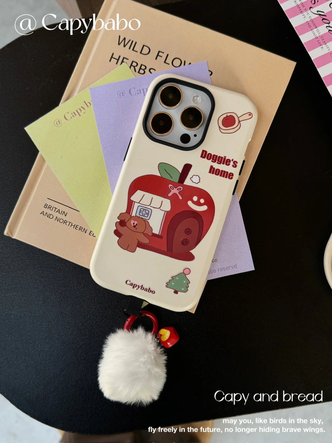 Puppy's Apple House Double Layer Phone Case