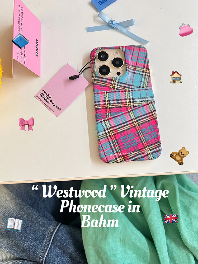 Pink Blue JK Dress Printed Phone Case