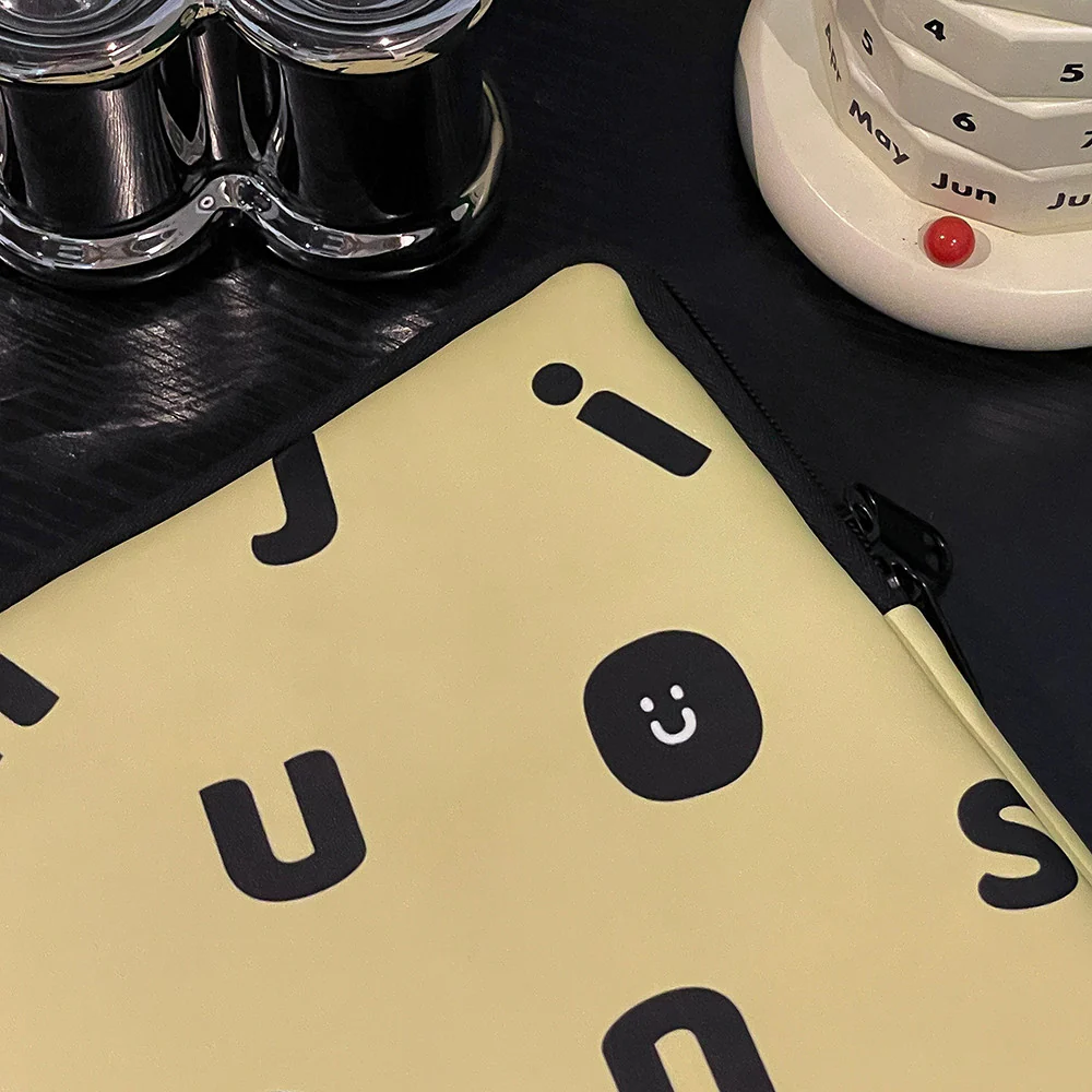 11 inch Smile Face iPad Bag