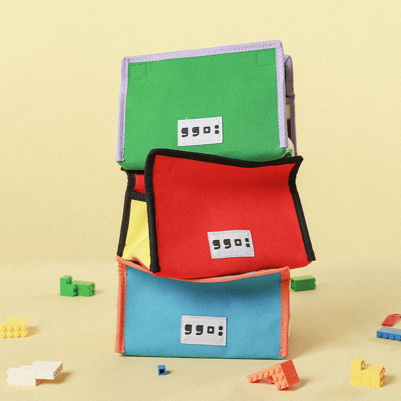 Color Clash Tissue Box Cover