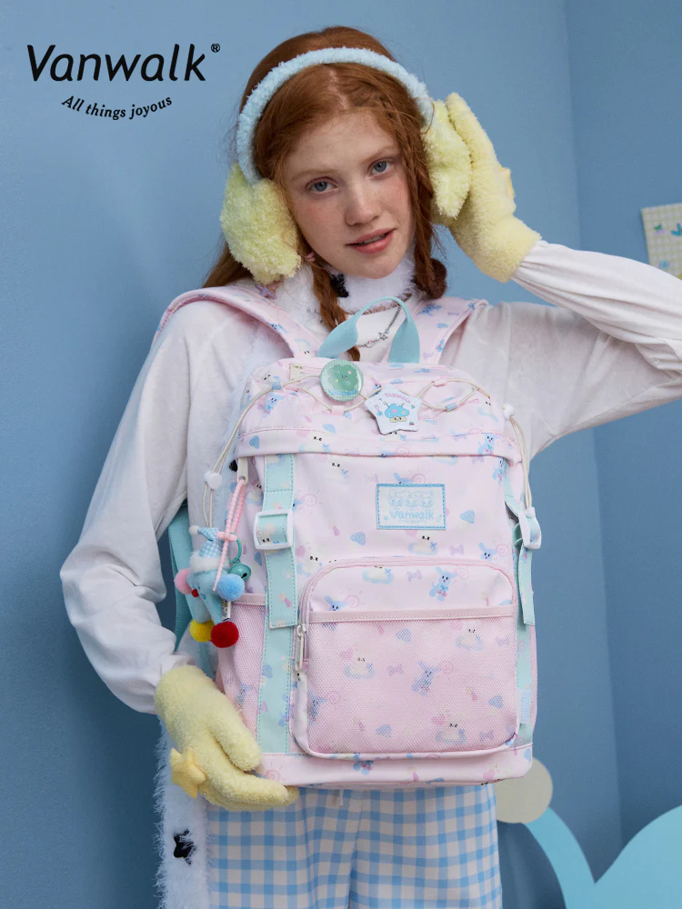 Vanwalk Picnic Series Cute Printed Backpack