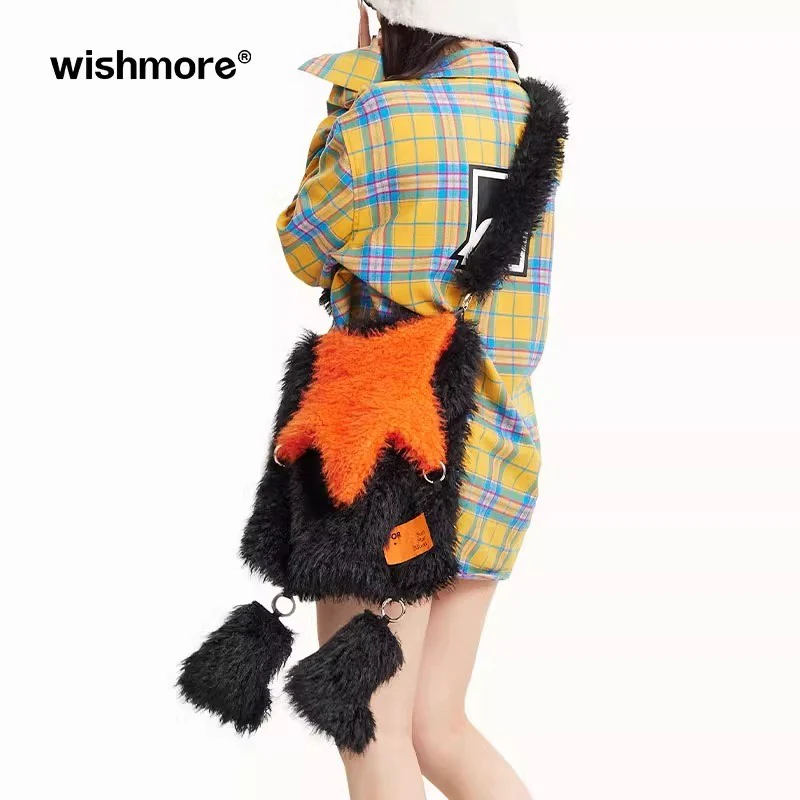 Star Plush Shoulder Bag