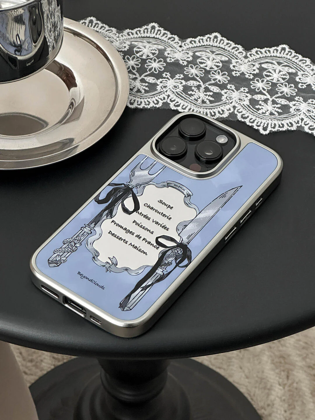 Blue Ballet Knife Printed Phone Case