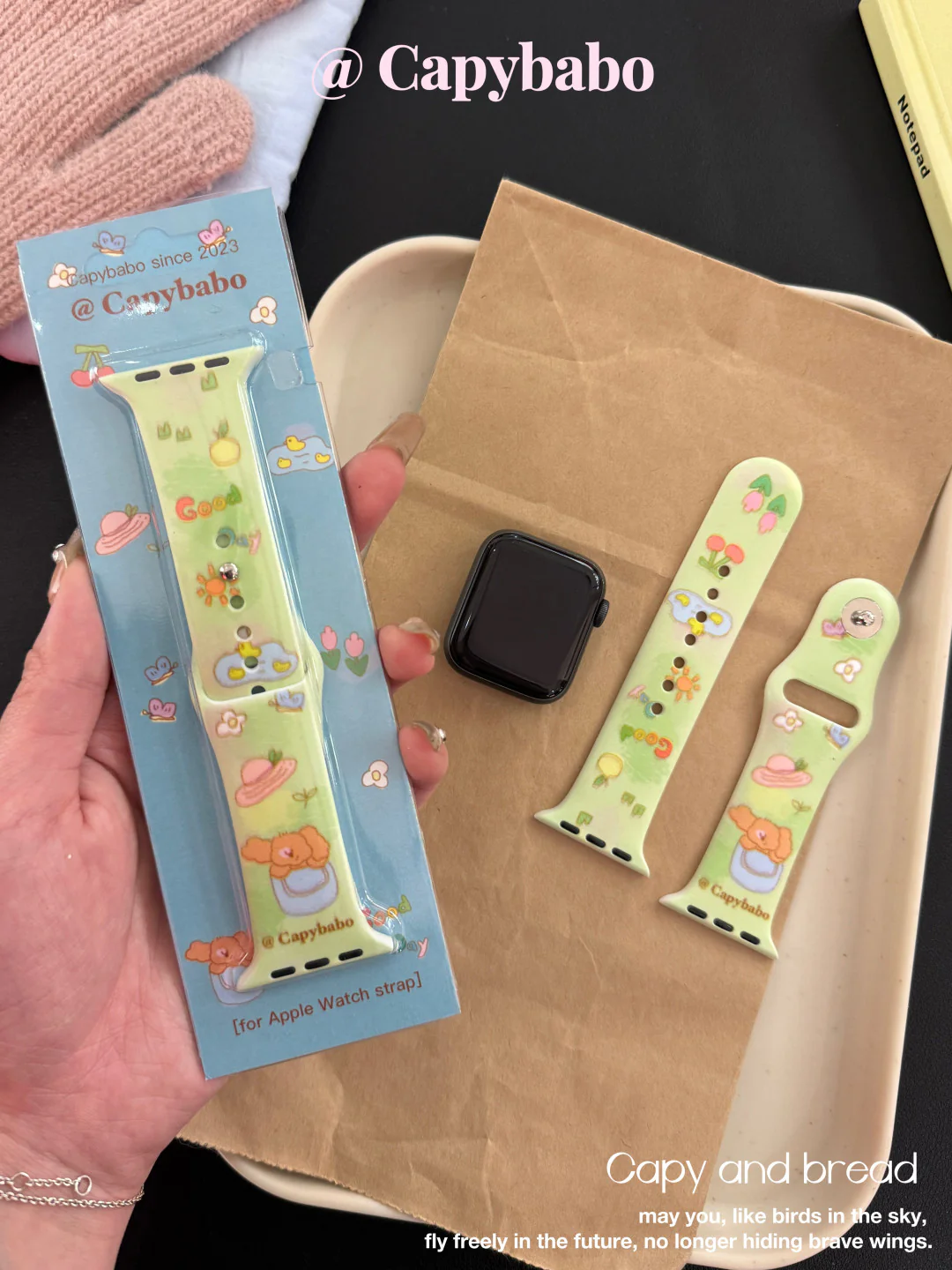 Let's Go Picnic Apple Watch Band
