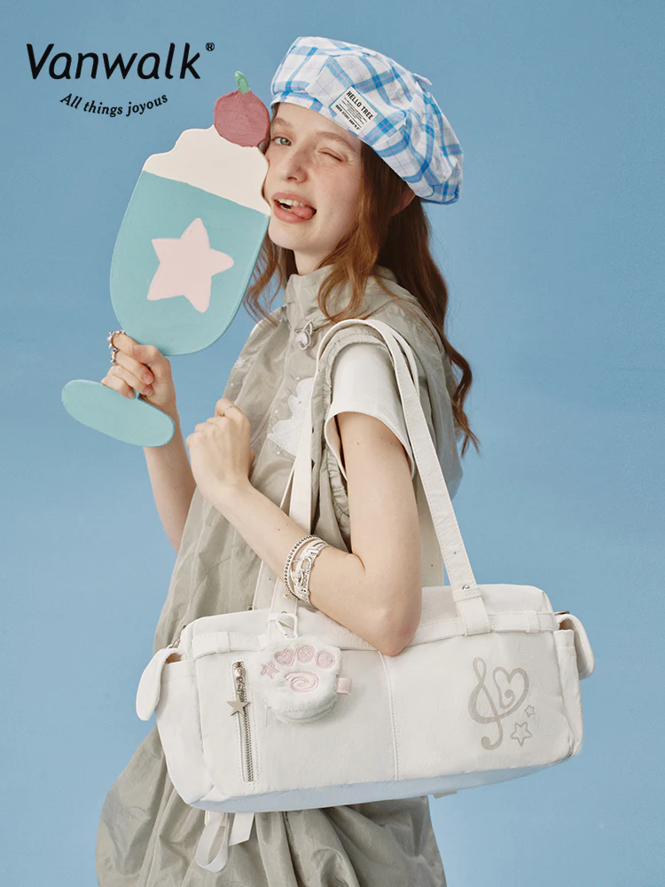 Vanwalk Happy Band Series Big Ita Shoulder Bag