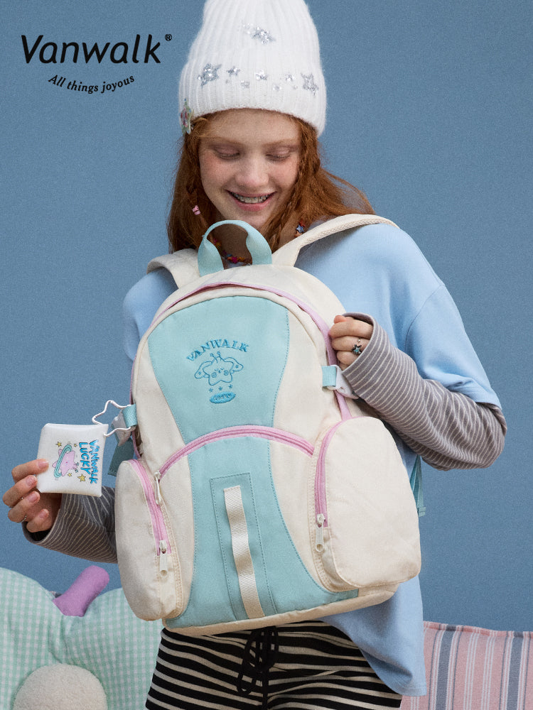 Vanwalk Lucky Star Series Pastel Dream Backpack