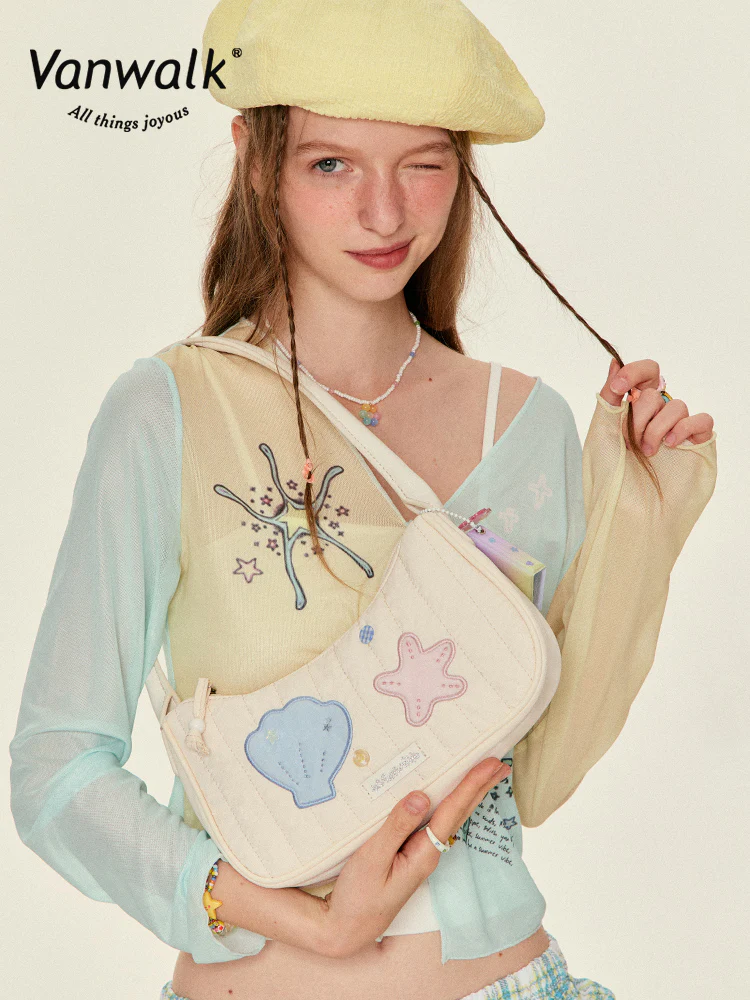 Vanwalk Bubble Island Sweet Baguette Bag