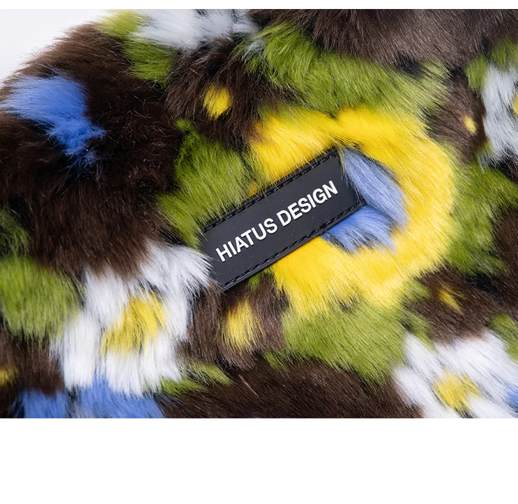 Moss Fluffy Tote Bag