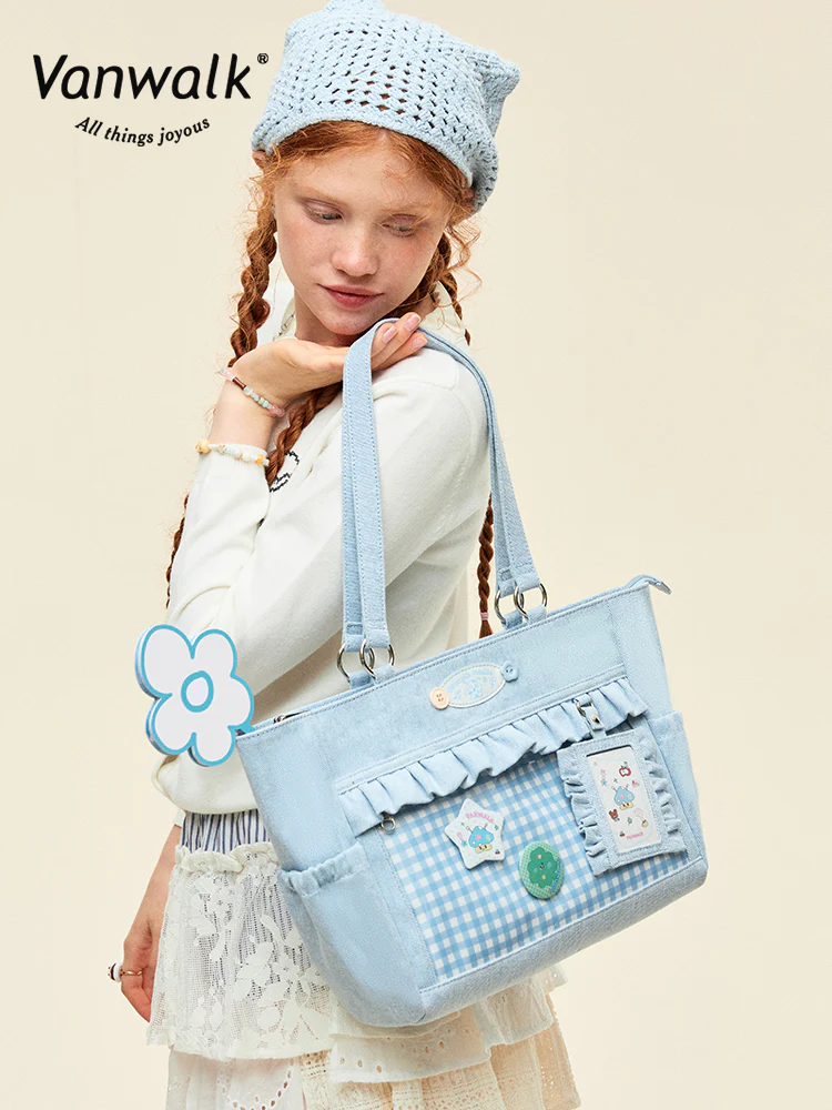 Vanwalk Picnic Series Macaron Shoulder Ita Bag