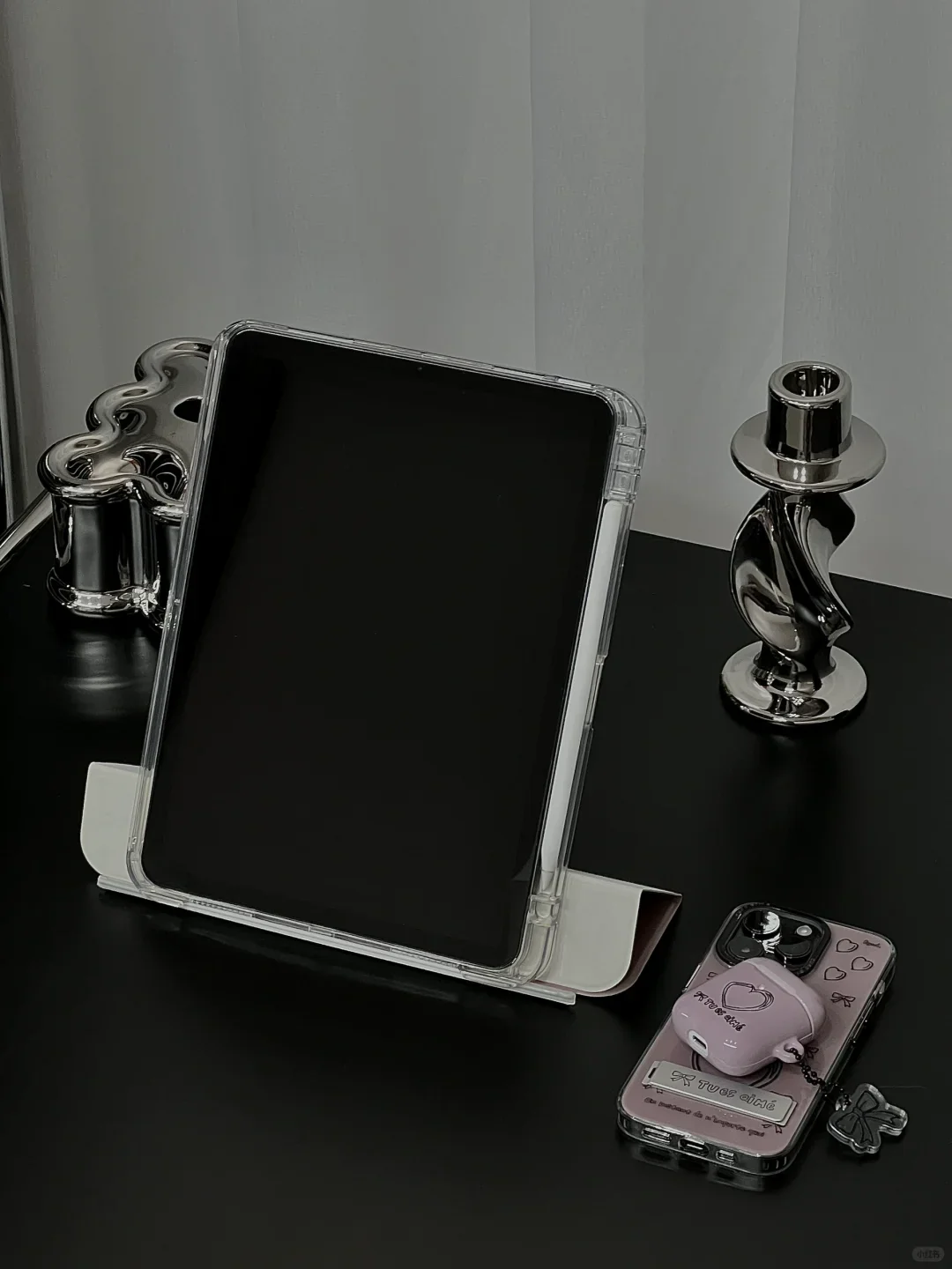 Purple Heart Printed Phone Case