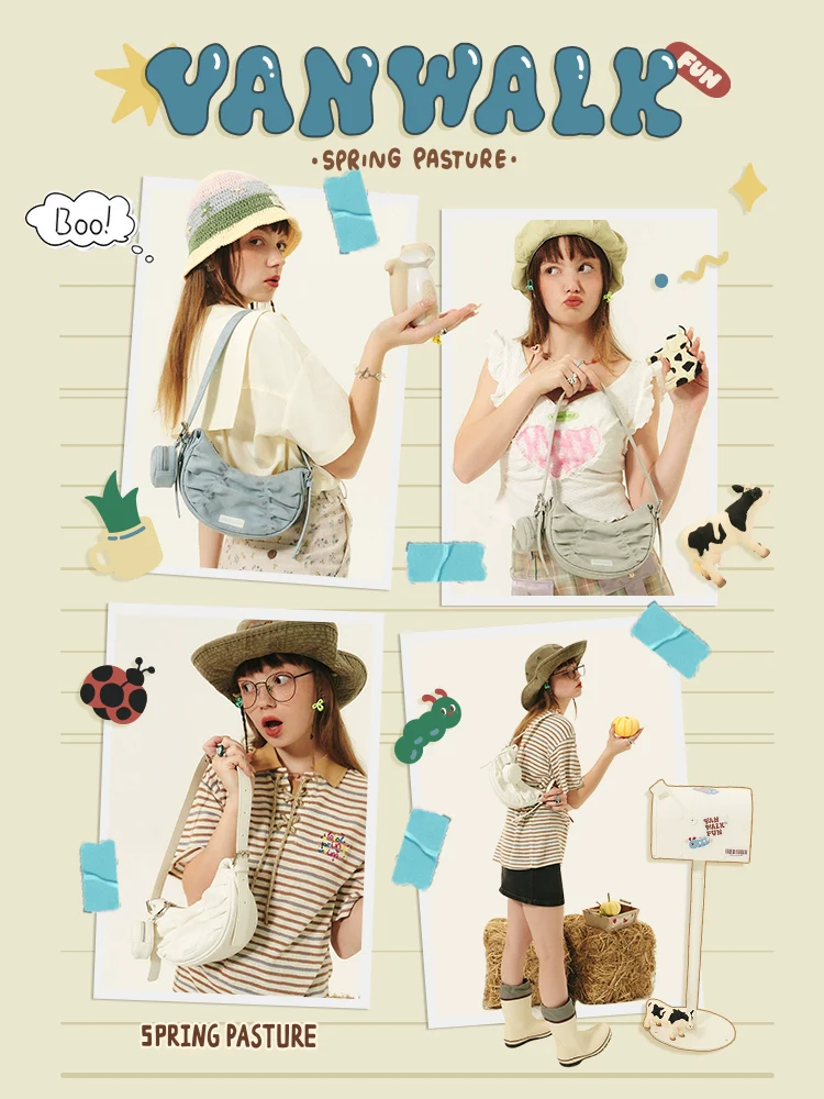 Bent Moon Shoulder Bag