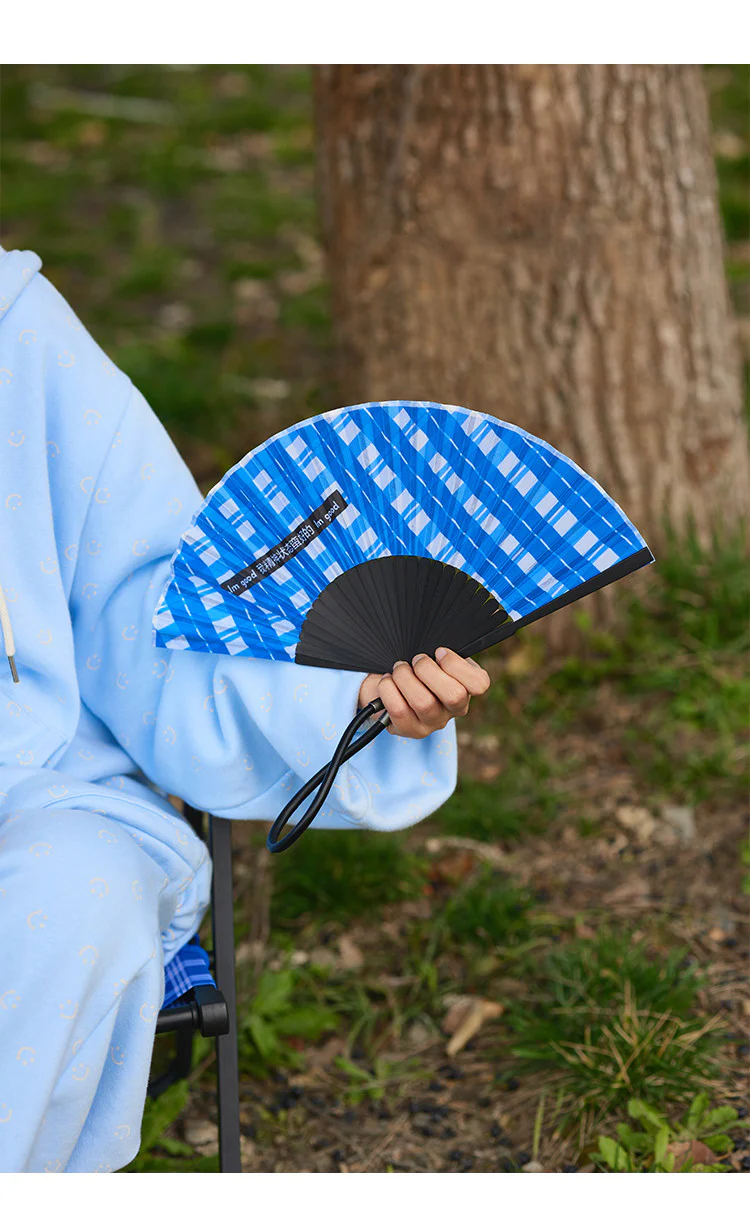 I'm Good Folding Fan