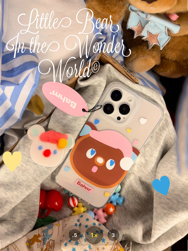 Bear Printed Phone Case