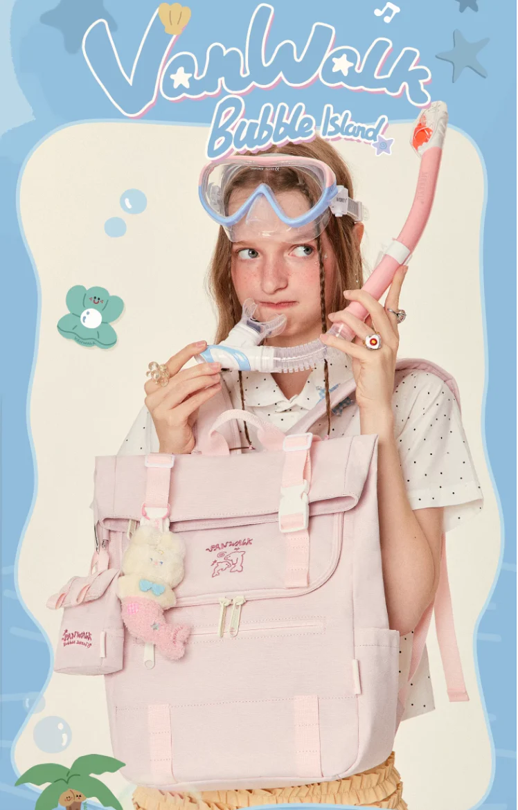 Vanwalk Bubble Island Flip Backpack