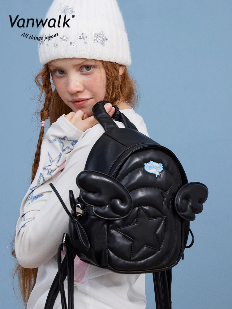 Vanwalk Lucky Star Series Angel's Wings Backpack