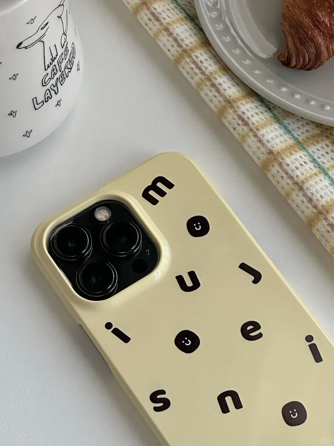 Smile Face Printed Phone Case