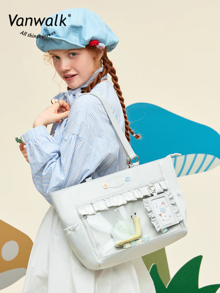 Vanwalk Picnic Series Macaron Shoulder Ita Bag