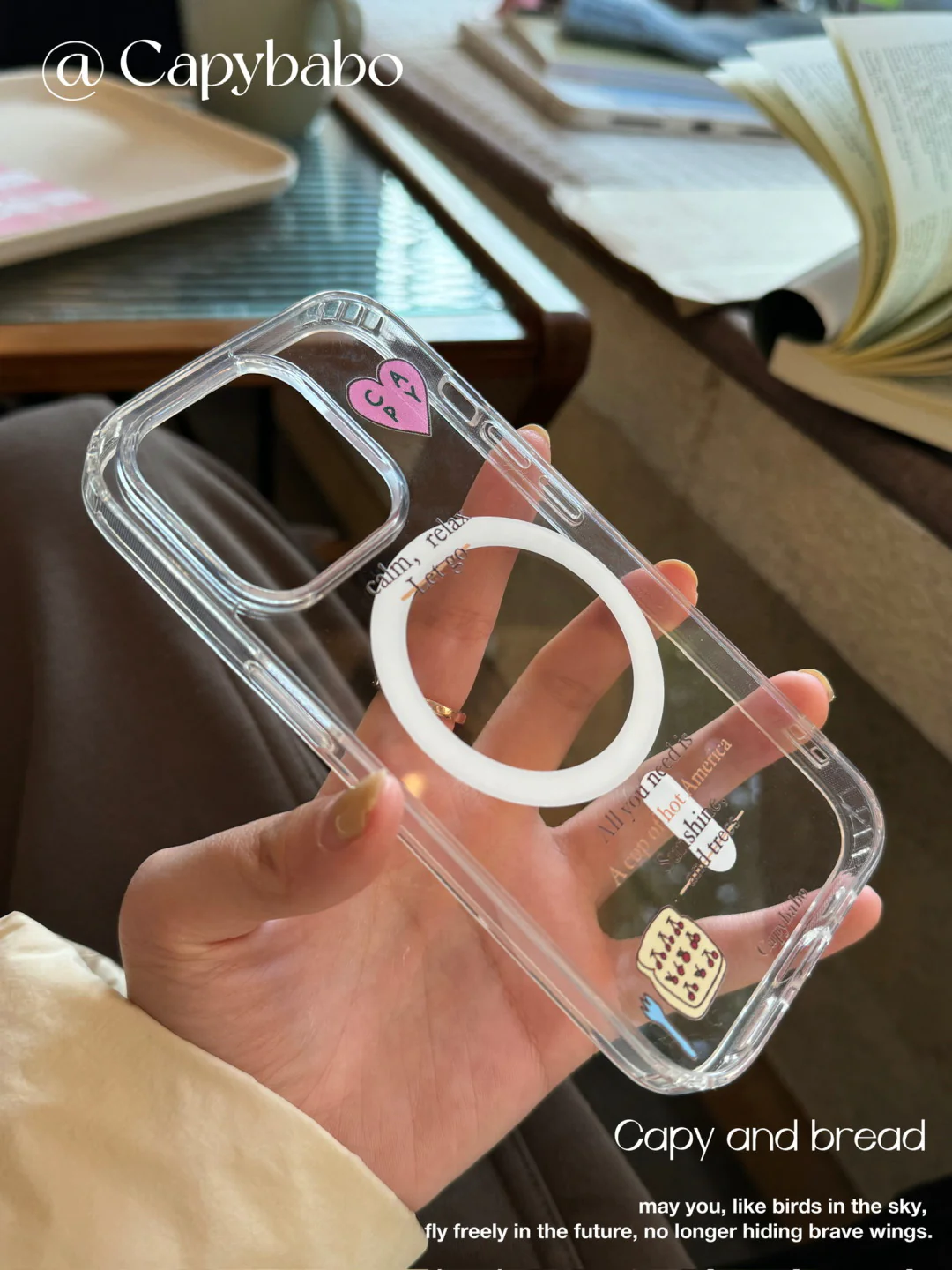 Sofa Puppy Phone Case with MagSafe