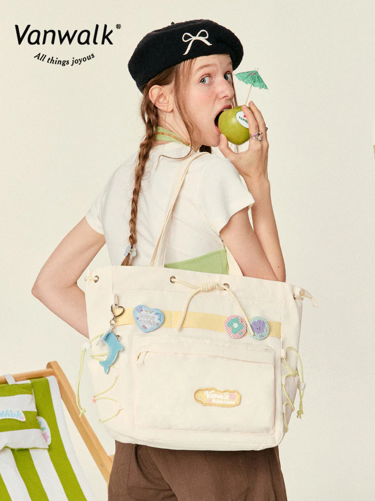 Vanwalk Bubble Island Large Tote Bag