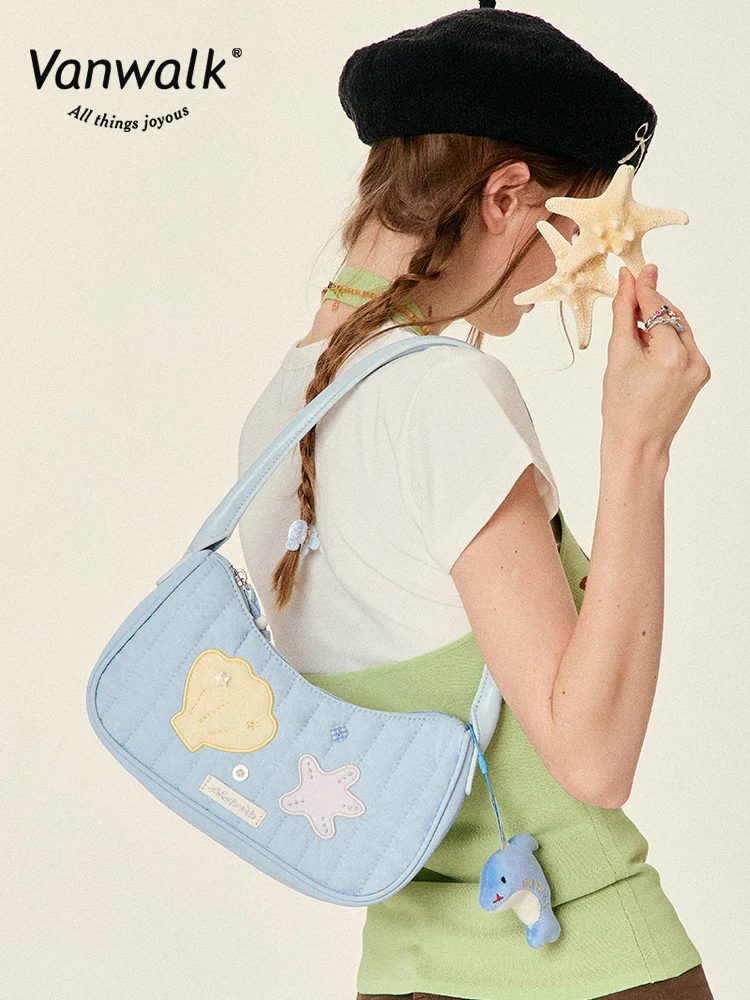 Vanwalk Bubble Island Sweet Baguette Bag