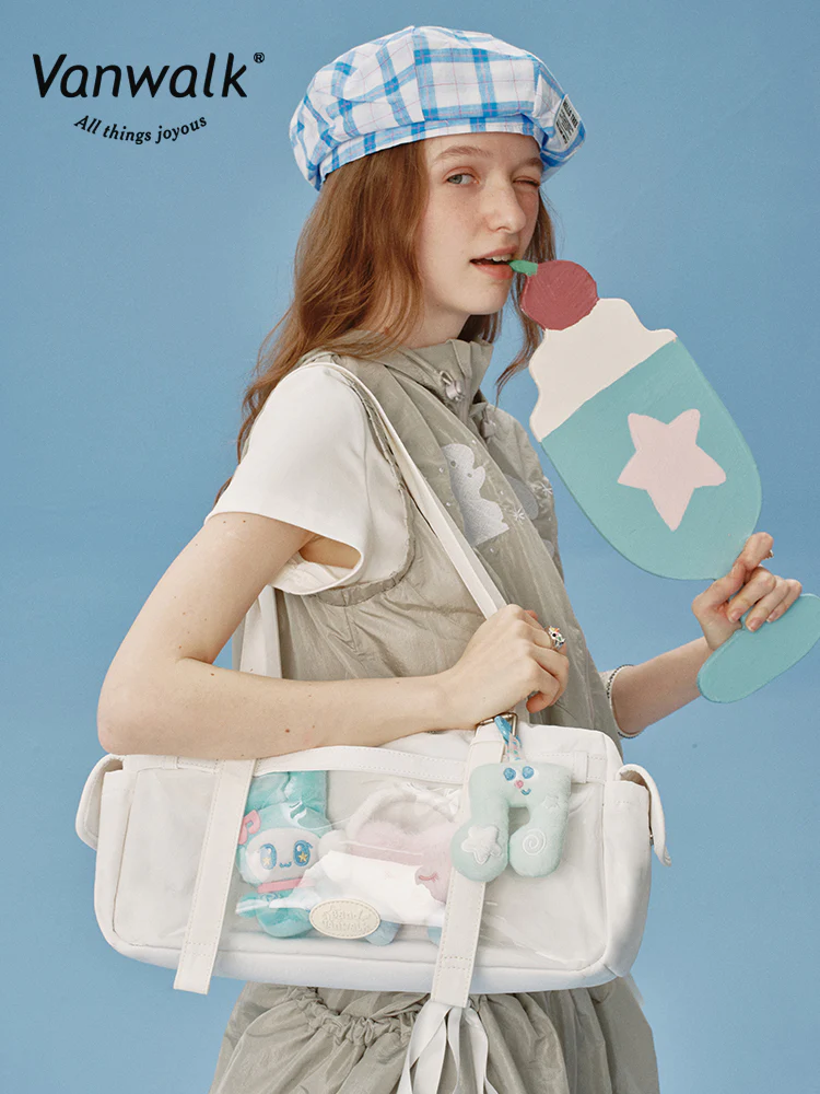 Vanwalk Happy Band Series Big Ita Shoulder Bag