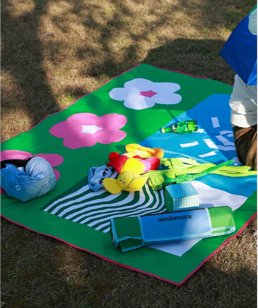 Flower Printed Picnic Mat