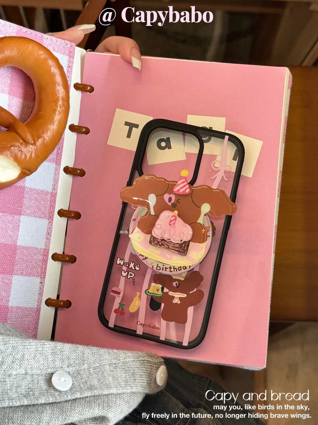 Happy Birthday Puppy Phone Case with MagSafe