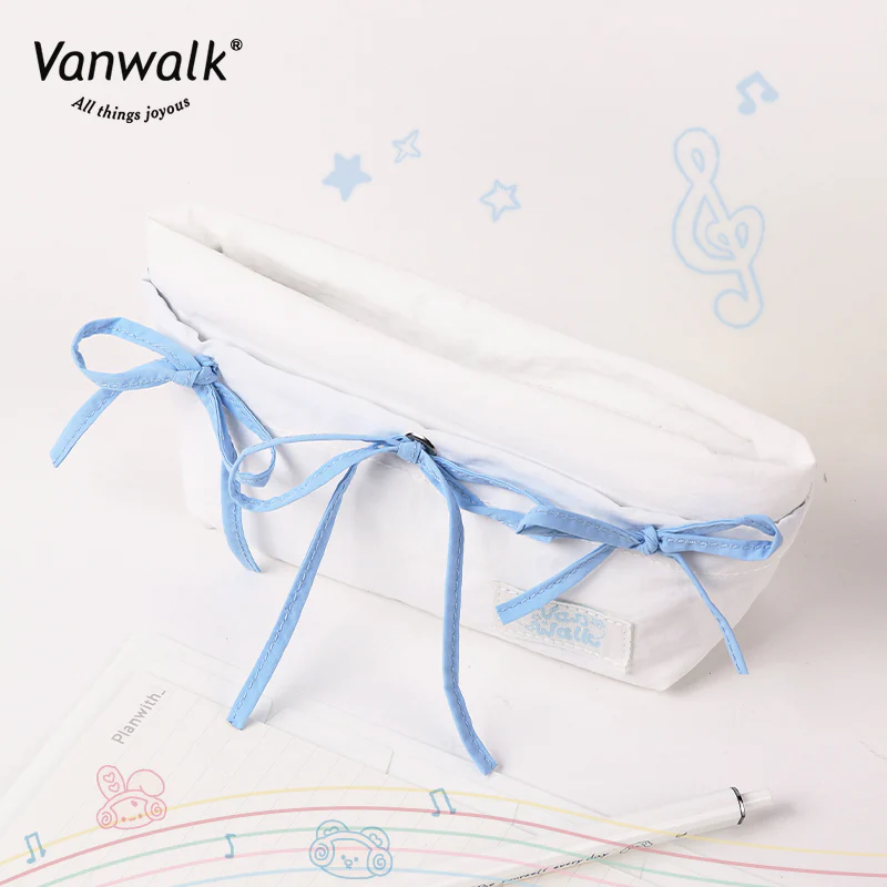 Vanwalk Happy Band Series Bow Big Pencil Pouch
