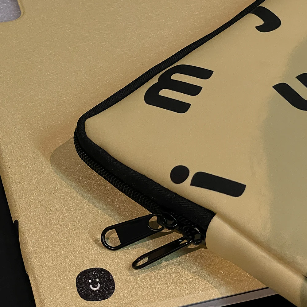 11 inch Smile Face iPad Bag