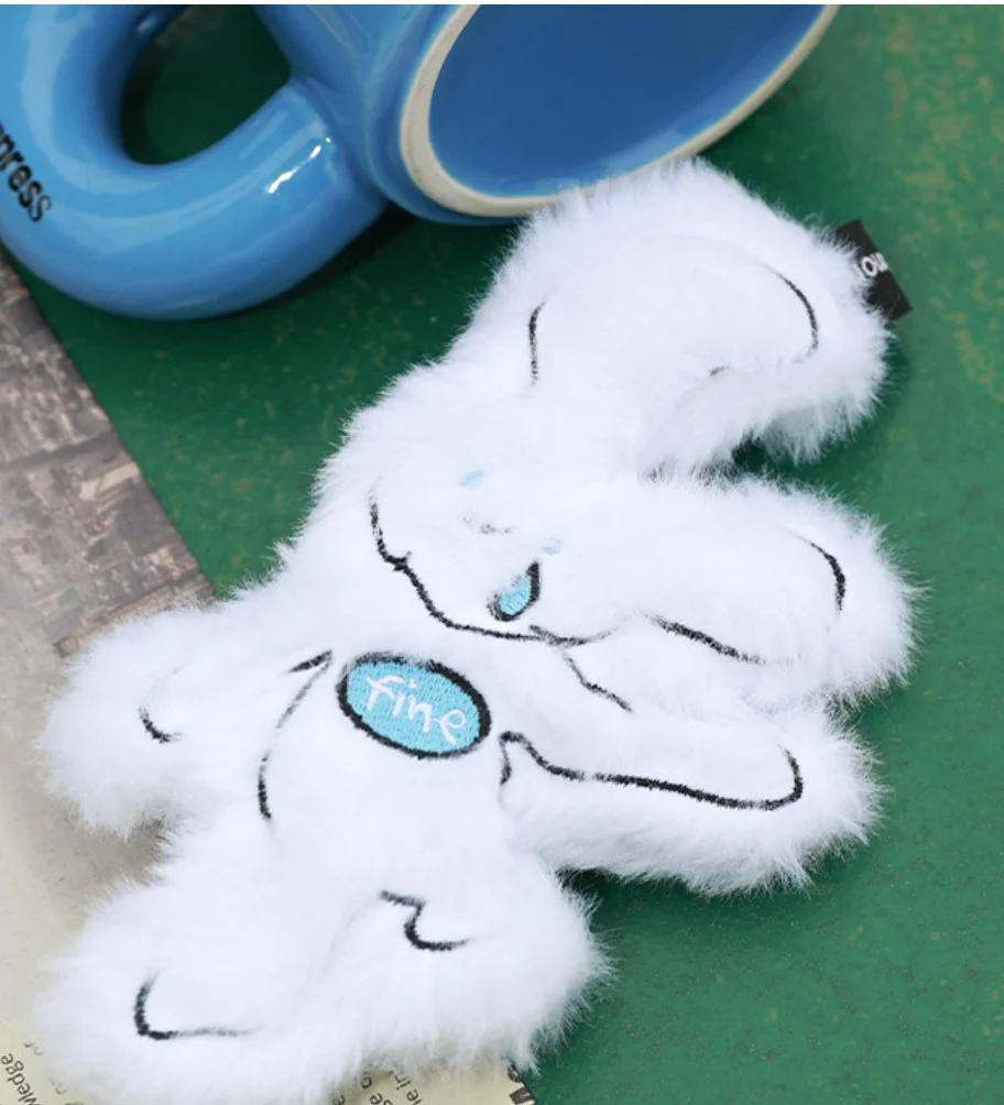 Crying Pink Rabbit Bag Charm