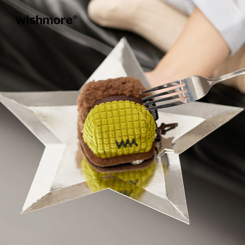 Cute Toast Coin Bag AirPods Case