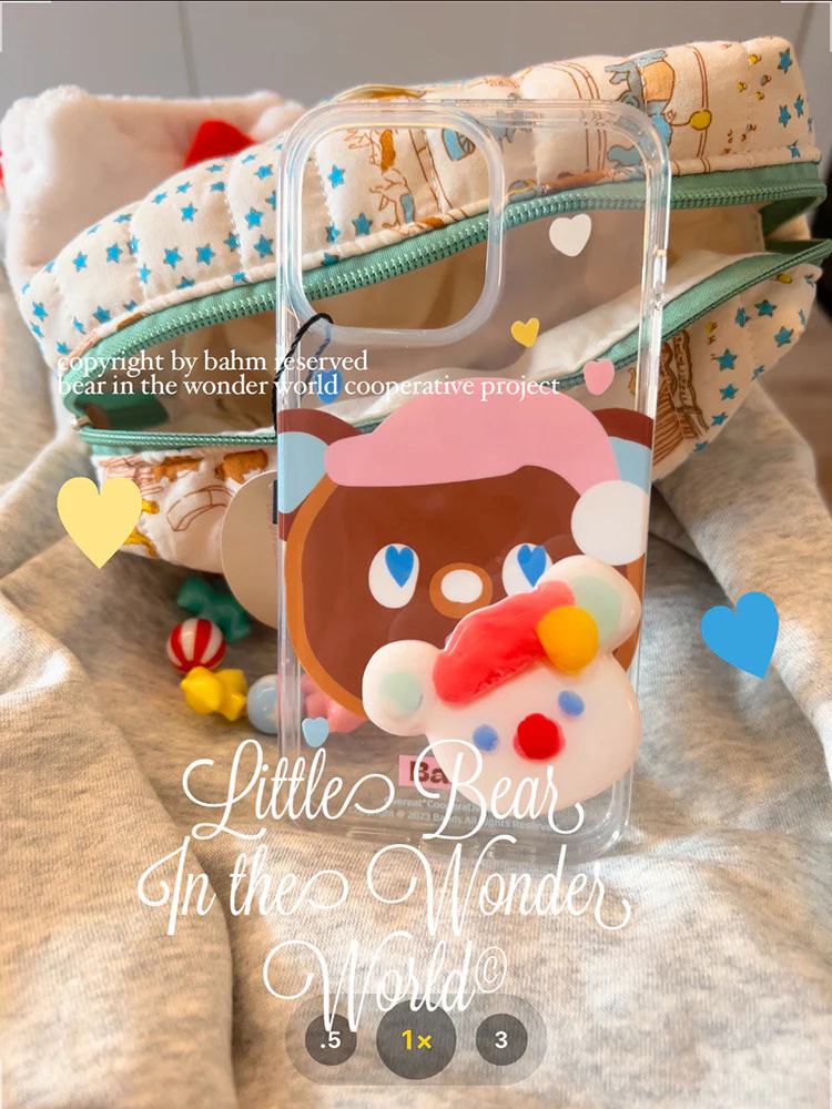 Bear Printed Phone Case